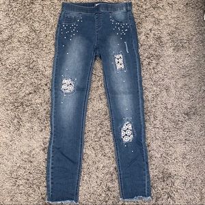 Justice Mid Rise Jeggings